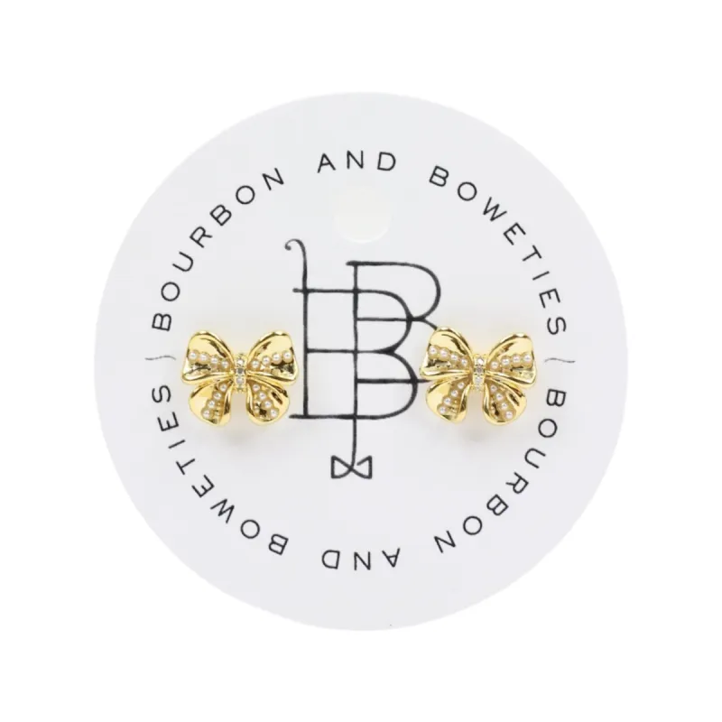 The Rory Stud Earring sold by Bourbon and Bowties