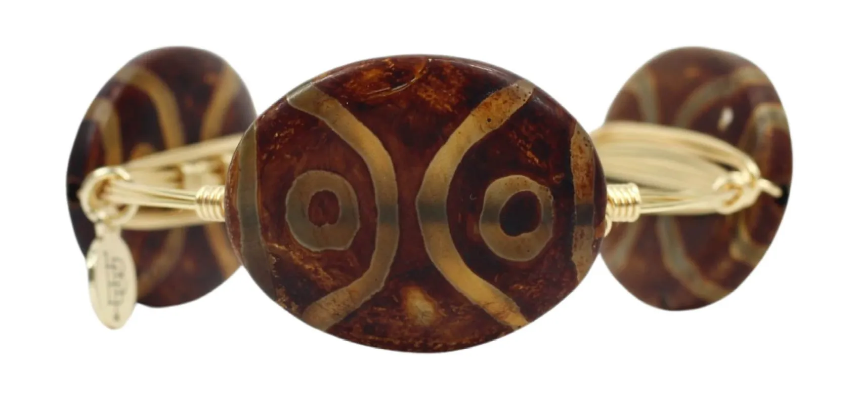 The Brinley Bangle Bracelet sold by Bourbon and Bowties