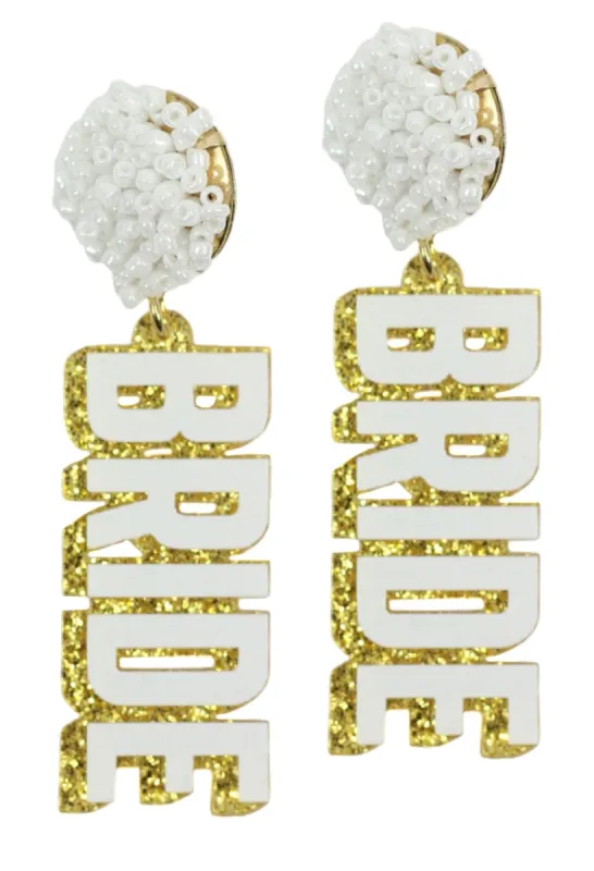 The Bride Earring sold by Bourbon and Bowties