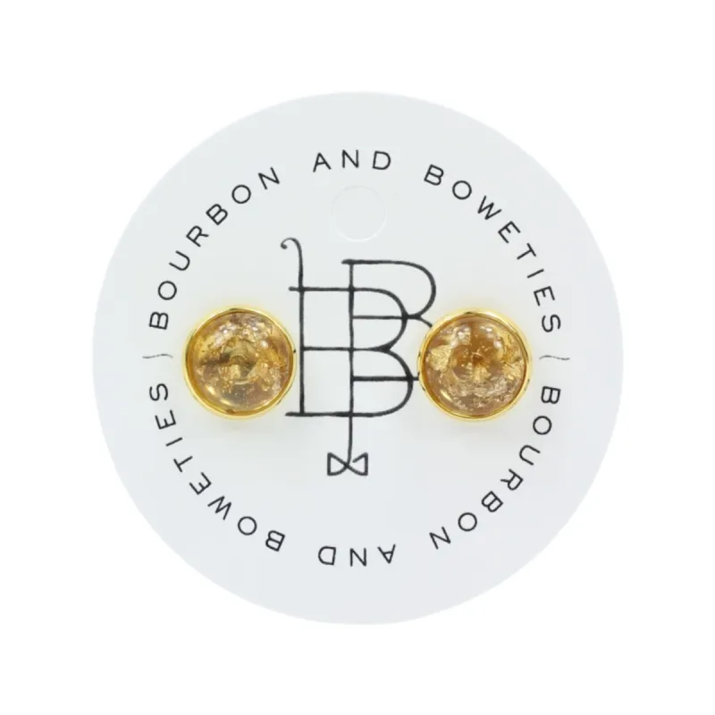 The Stella Stud Earring - Gold sold by Bourbon and Bowties
