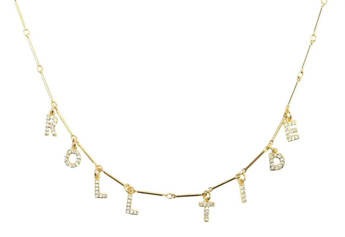 ROLL TIDE Necklace sold by Bourbon and Bowties