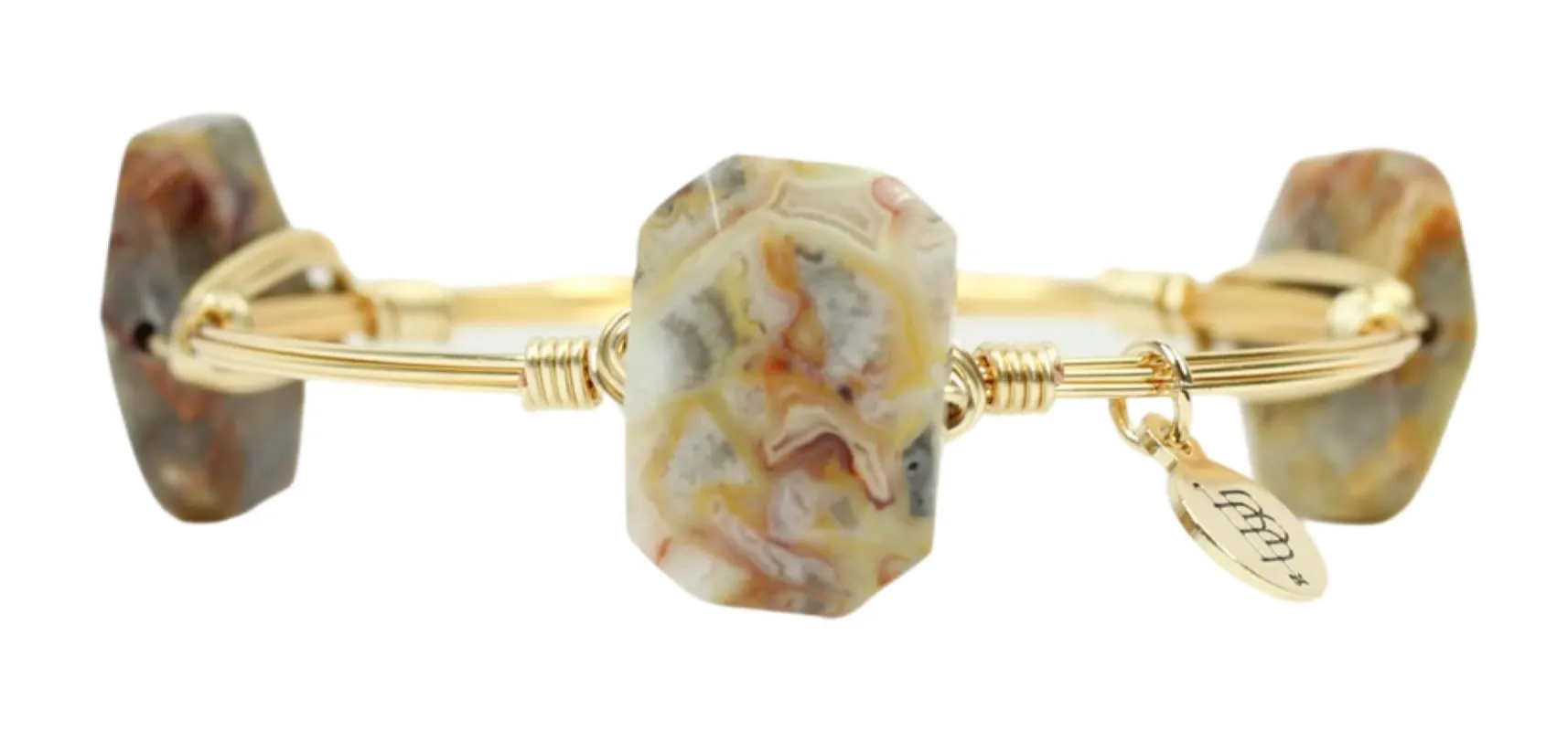 The Amber Bangle Bracelet sold by Bourbon and Bowties