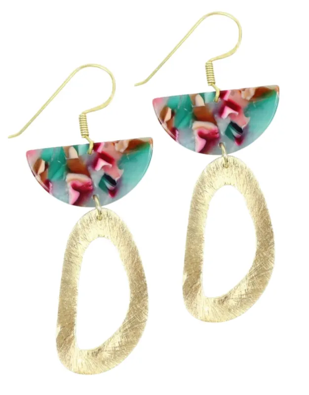 The Farrah Earring sold by Bourbon and Bowties