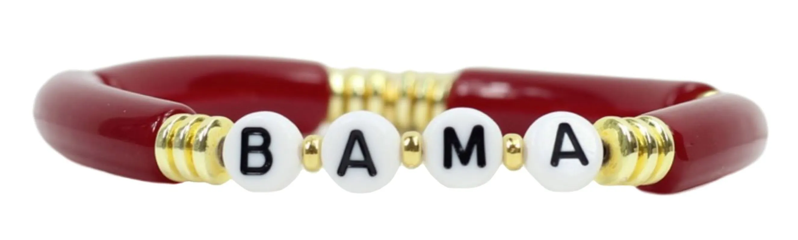 Bama Acrylic Stretch Bracelet sold by Bourbon and Bowties