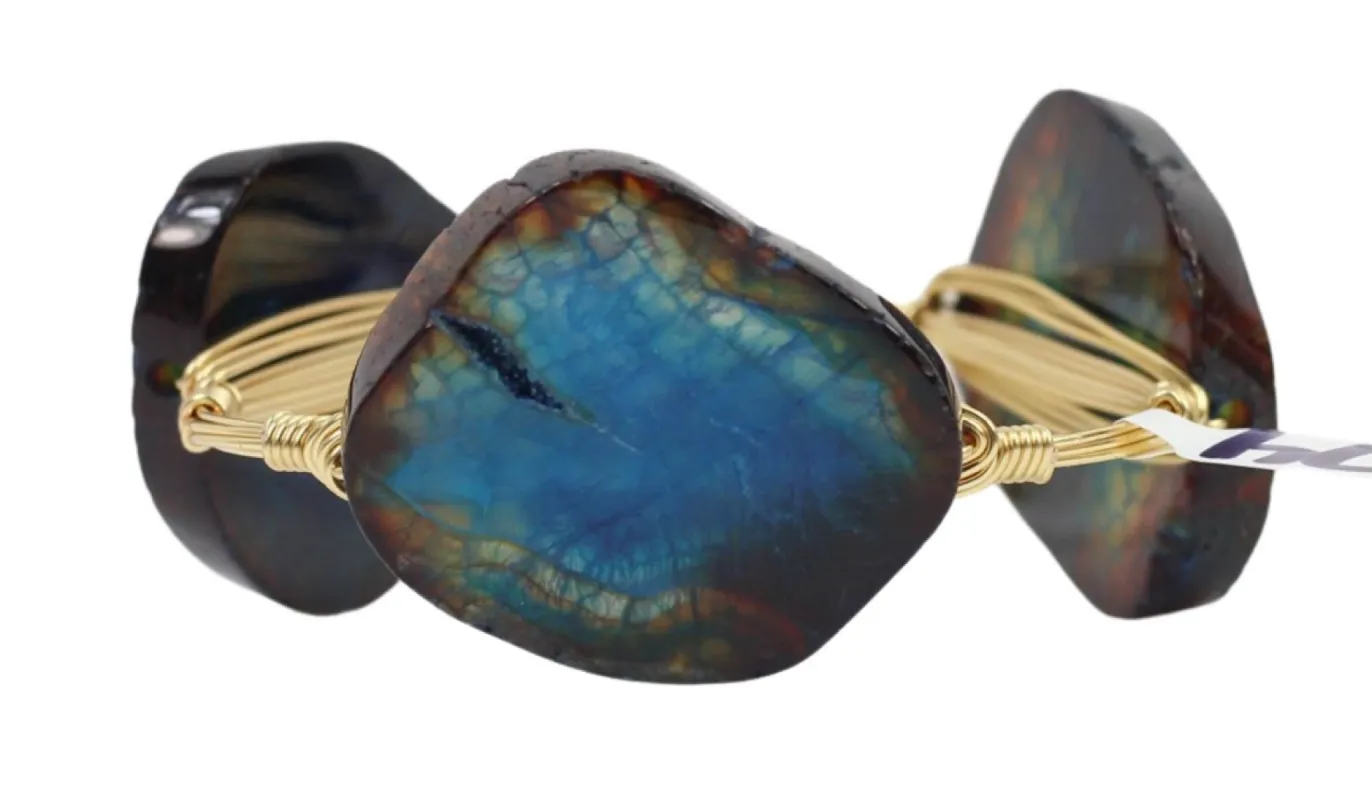 The Kenny Bangle Bracelet sold by Bourbon and Bowties