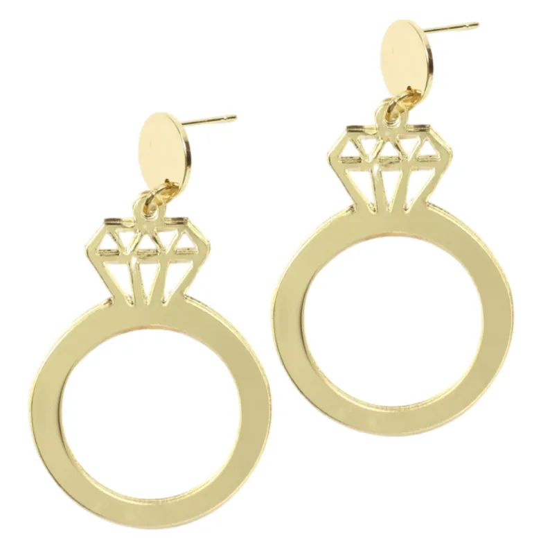 I Do Earring sold by Bourbon and Bowties