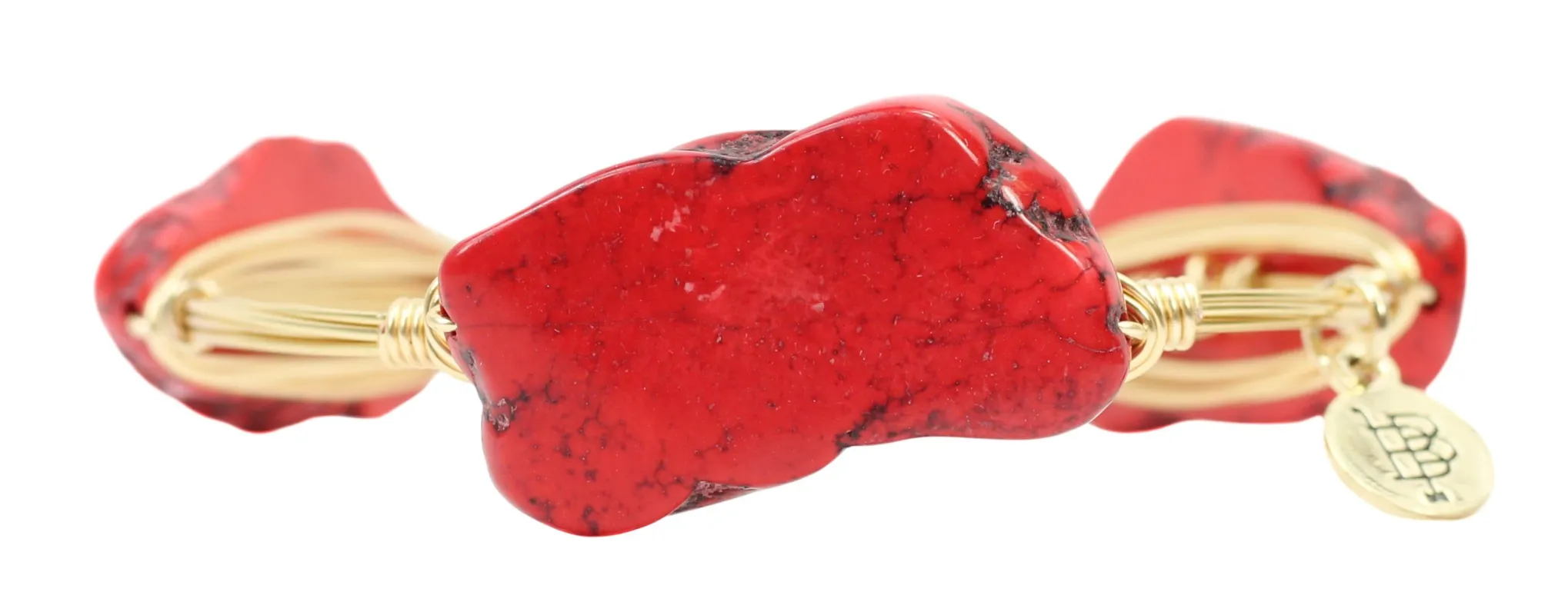 The Andrea Bangle Bracelet sold by Bourbon and Bowties