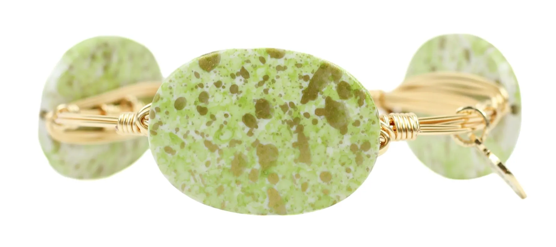 The Maude Bangle Bracelet sold by Bourbon and Bowties