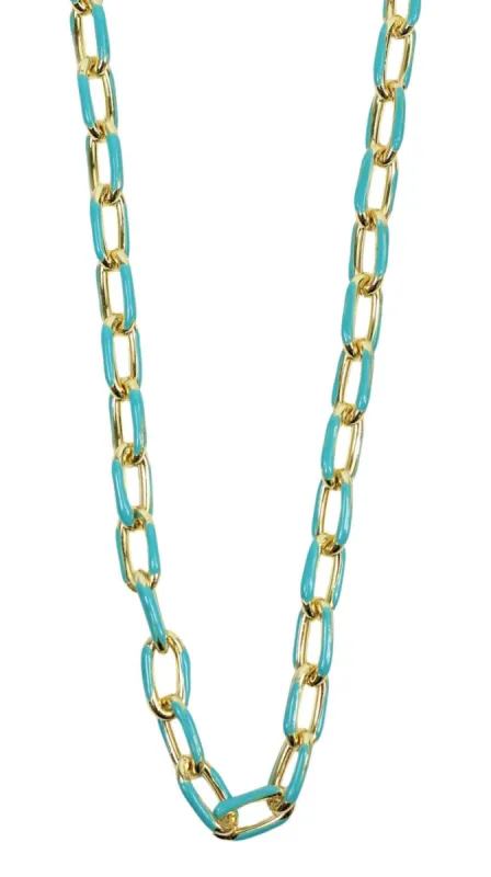 The Lennox Necklace - Blue sold by Bourbon and Bowties