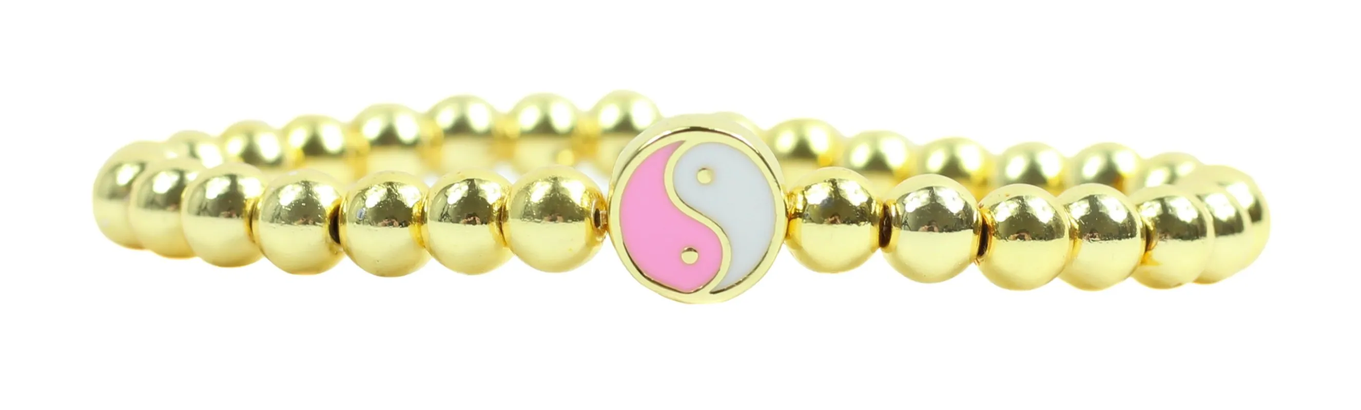 Yin & Yang Bracelet - Pink sold by Bourbon and Bowties