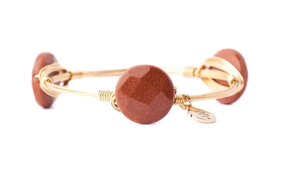 The Charlotte Bangle Bracelet sold by Bourbon and Bowties