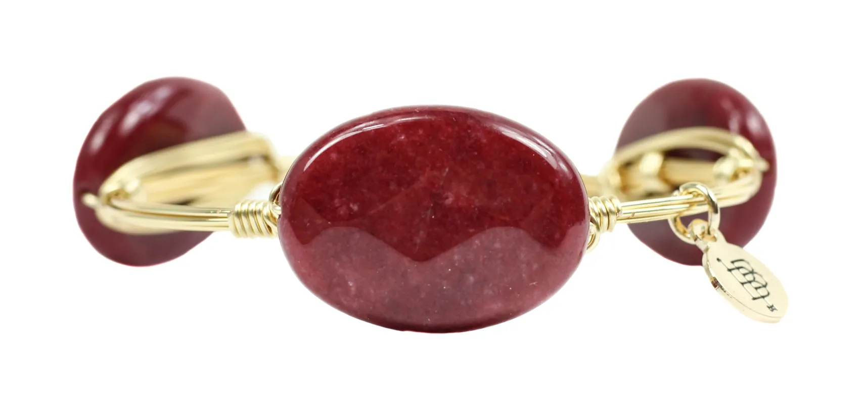 The Hannah Bangle Bracelet sold by Bourbon and Bowties