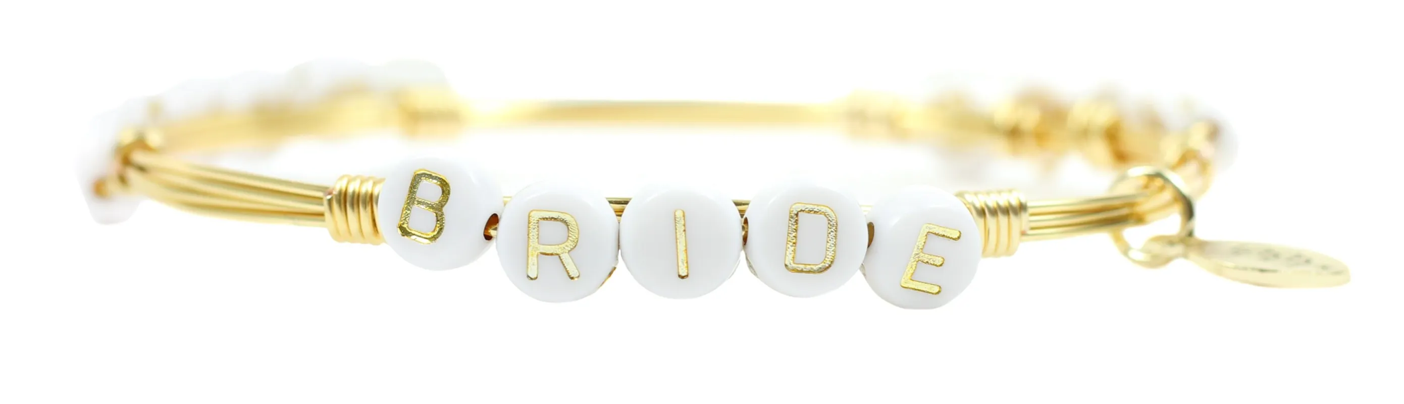 The Bride Bangle Bracelet sold by Bourbon and Bowties