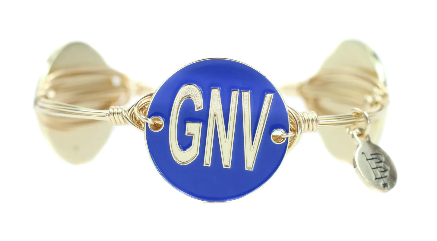 Aviate xx B&B GNV Bangle Bracelet- Gainesville sold by Bourbon and Bowties
