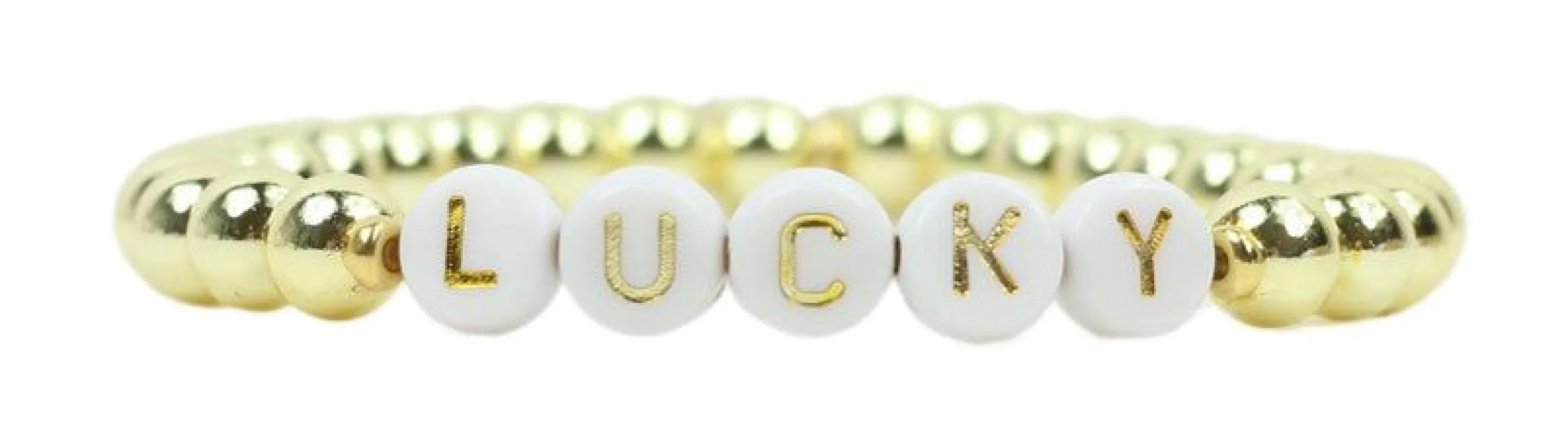 Stacker Stretch Bracelet - Lucky sold by Bourbon and Bowties