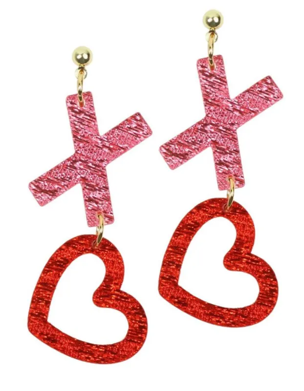The XO Earring sold by Bourbon and Bowties