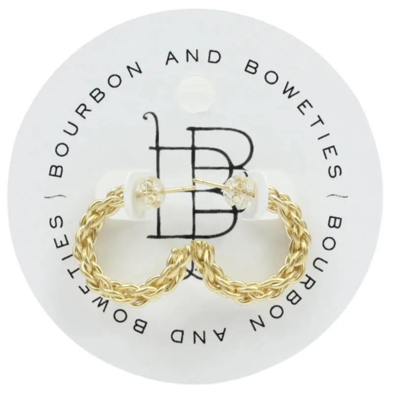 The Rocco Earring sold by Bourbon and Bowties