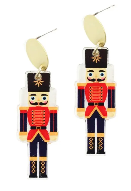 Nutcracker Earring sold by Bourbon and Bowties