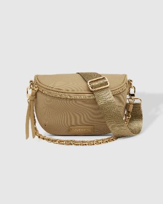 Louenhide Halsey Nylon Sling Bag - Beige sold by Boutique with Grace