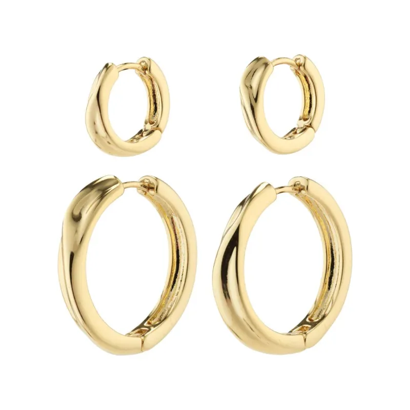 Pilgrim Allie 2-in-1 Set  Gold Plated sold by Boutique with Grace