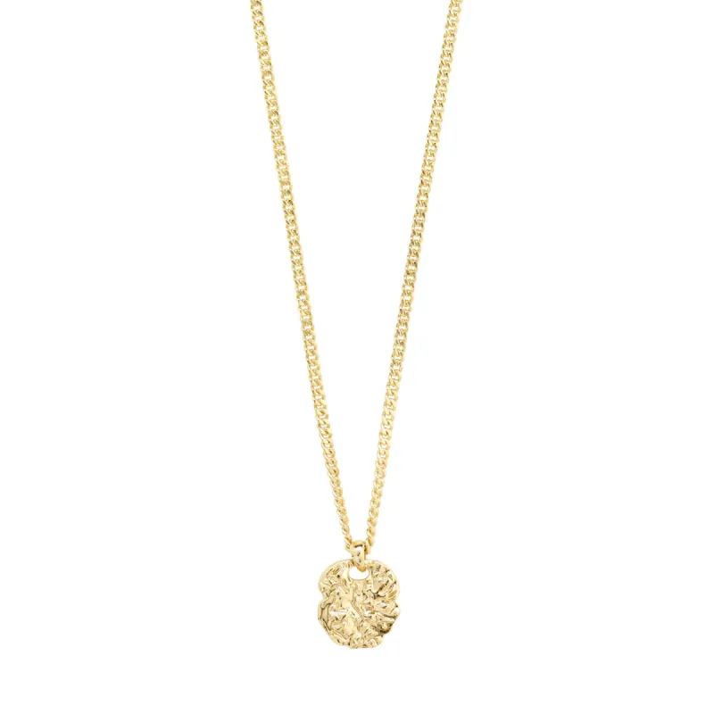Pilgrim Scottie Coin Necklace - Gold sold by Boutique with Grace