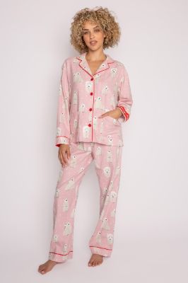 PJ Salvage Flannels - Pink Polar Bears sold by Boutique with Grace