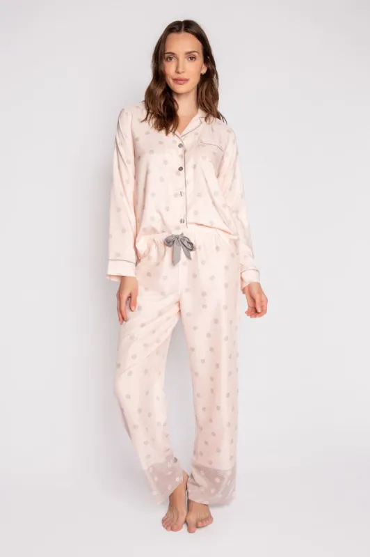 PJ Salvage Digity Dots PJ Set - Pink Dream sold by Boutique with Grace