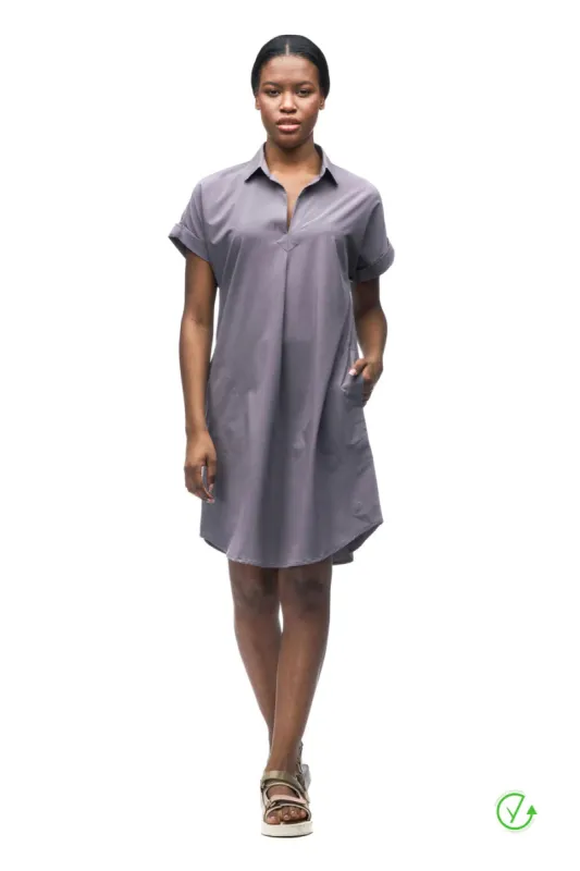 Indyeva Frivol Dress - Fig sold by Boutique with Grace