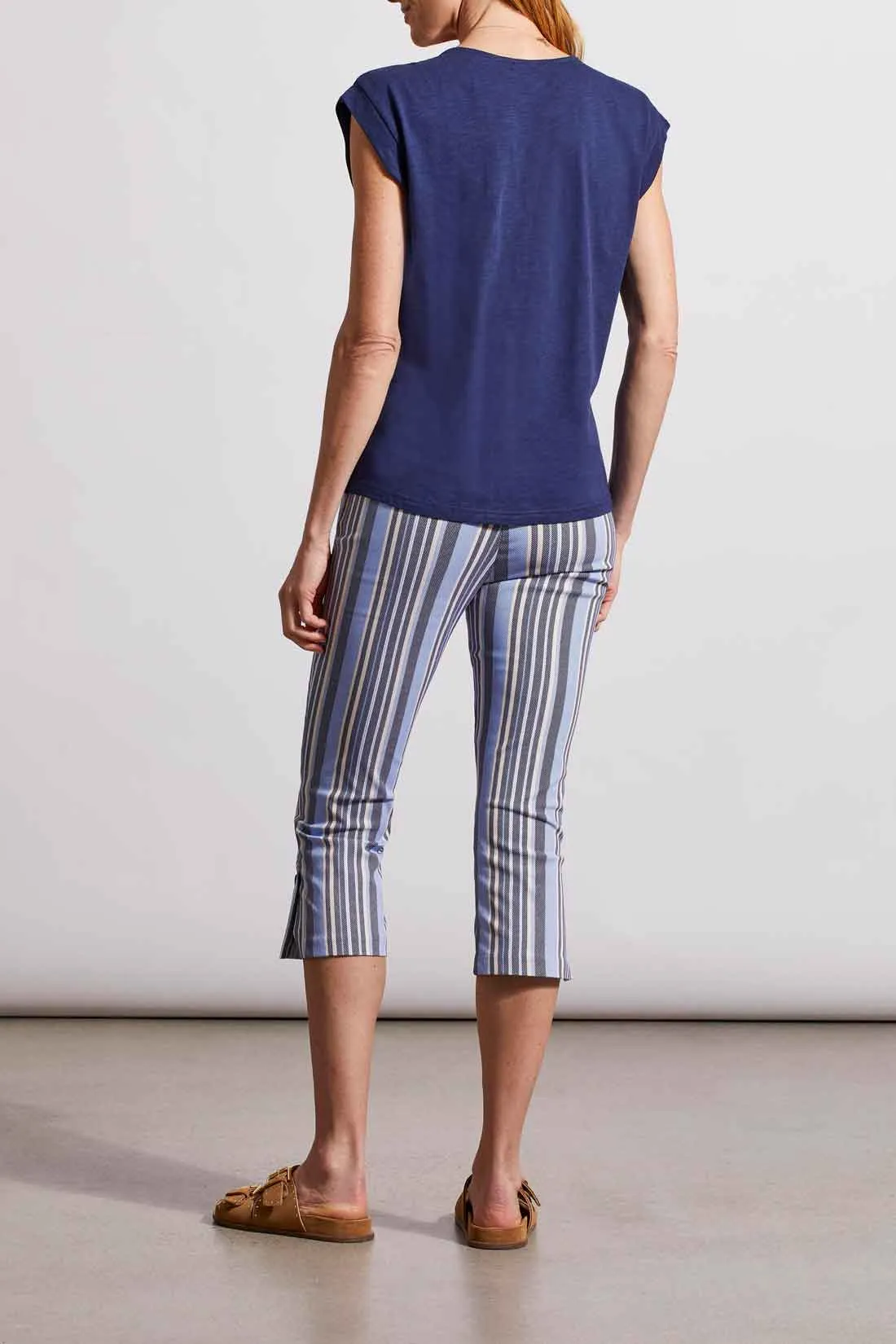 Tribal Rachel Ruched Top - Jet Blue sold by Boutique with Grace product image thumbnail 3