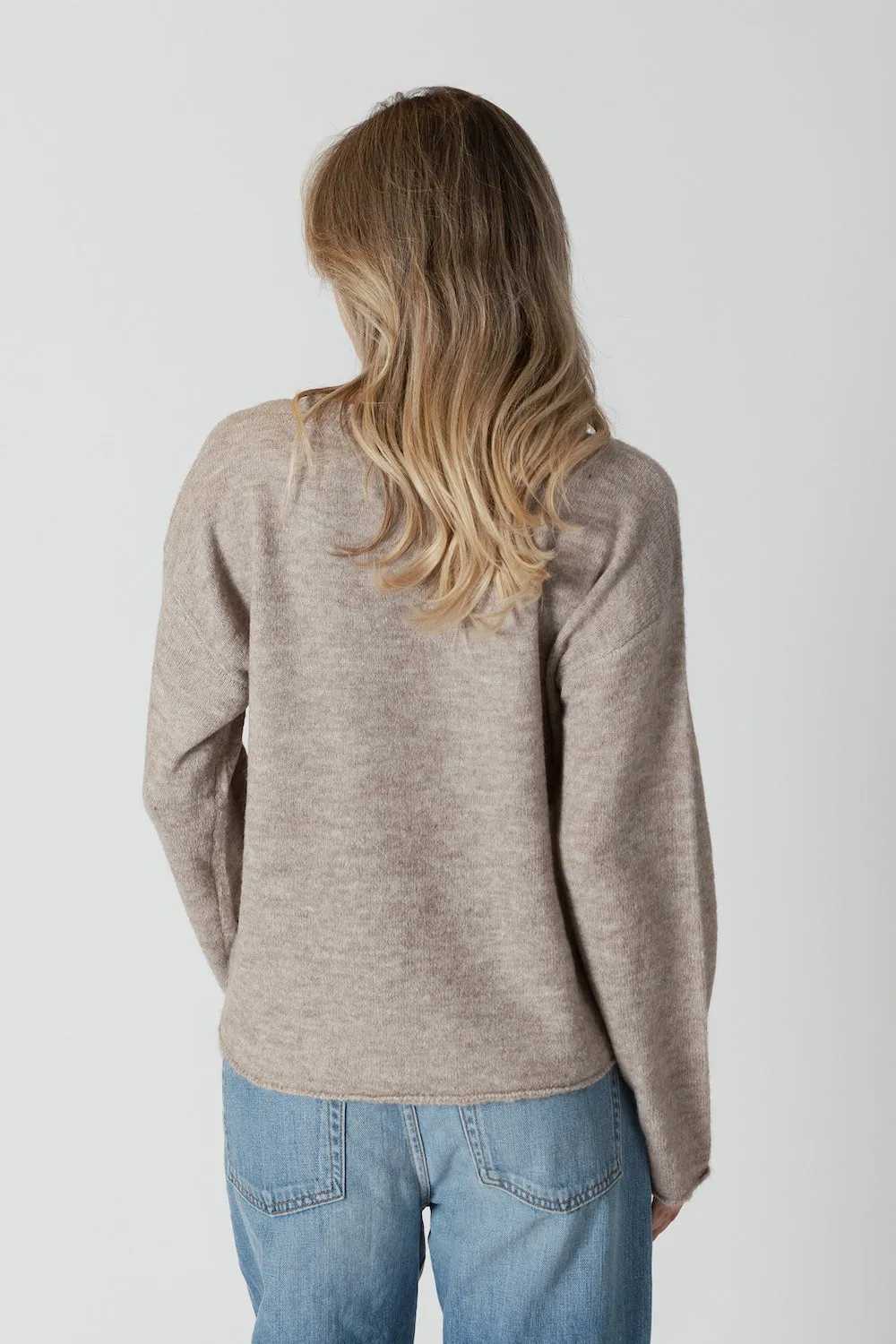 Lyla & Luxe Aiden Daisy Sweater - Oat sold by Boutique with Grace product image thumbnail 3