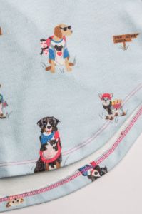 PJ Salvage Ruffin’ It PJ Set - Ice Blue sold by Boutique with Grace