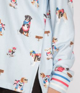 PJ Salvage Ruffin’ It PJ Set - Ice Blue sold by Boutique with Grace