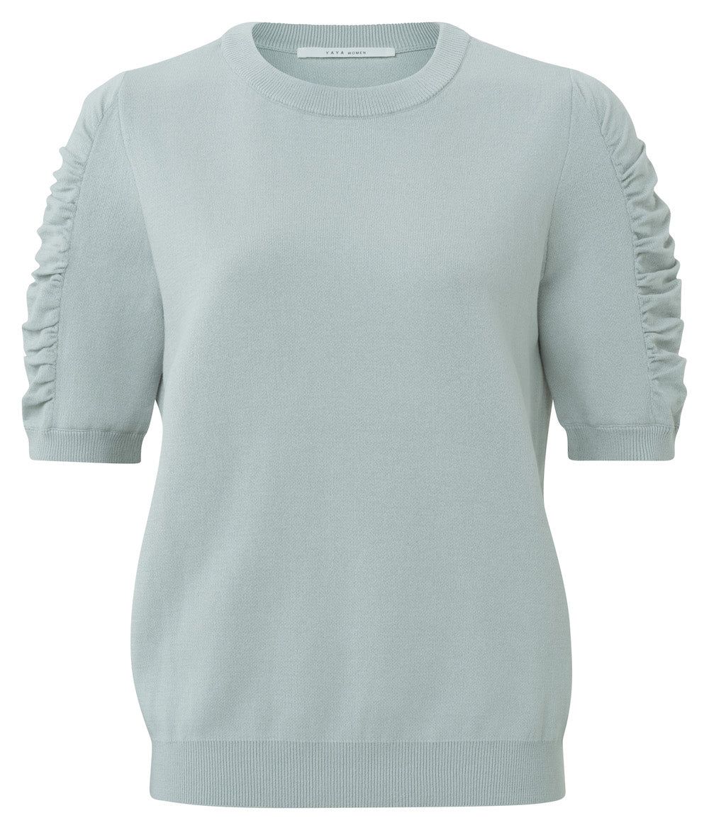 Yaya Barbie Sweater - Droplet Grey sold by Boutique with Grace