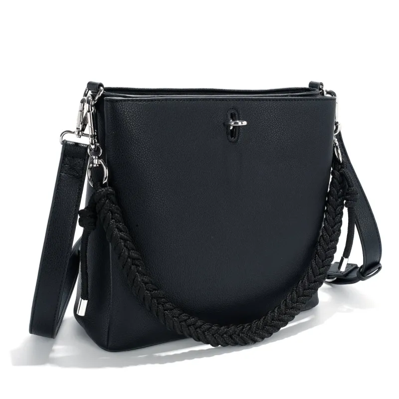 co-lab Milli Shoulder Bag - Black sold by Boutique with Grace