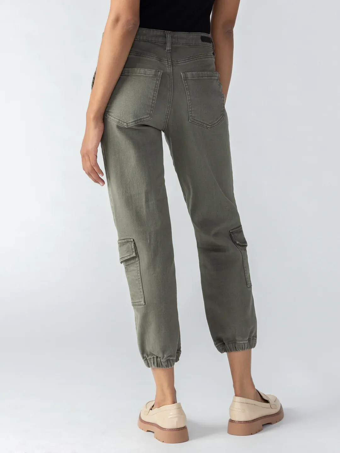 Sanctuary Brooklyn Cargo Pant - Mossy Green sold by Boutique with Grace product image thumbnail 4