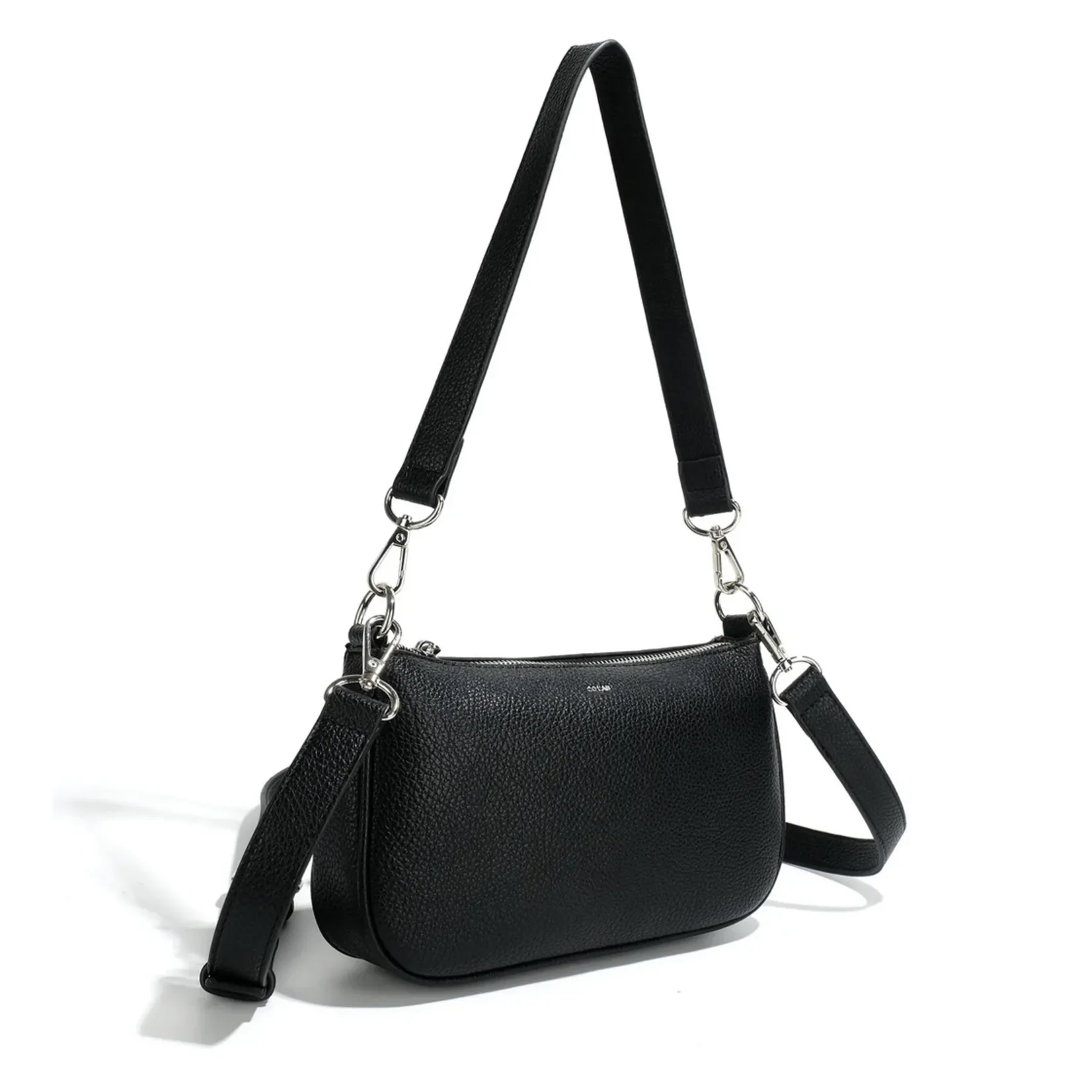 co-lab Chloe Baguette Crossbody - Black sold by Boutique with Grace product image thumbnail 2
