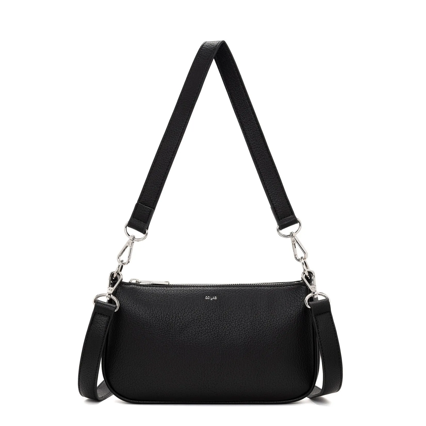 co-lab Chloe Baguette Crossbody - Black sold by Boutique with Grace