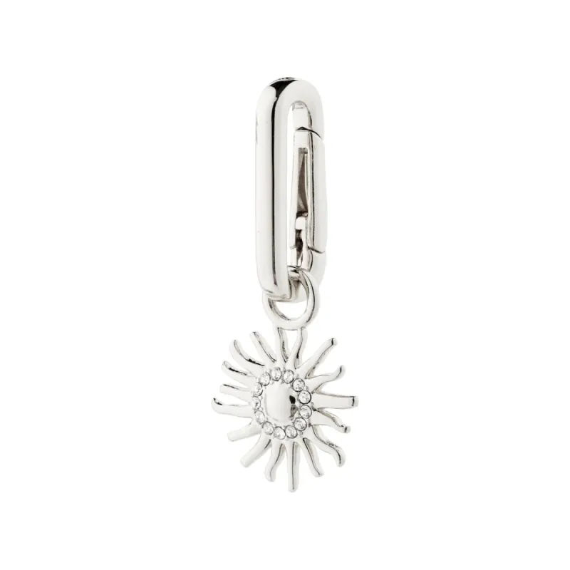 Pilgrim Sun Charm - Silver sold by Boutique with Grace