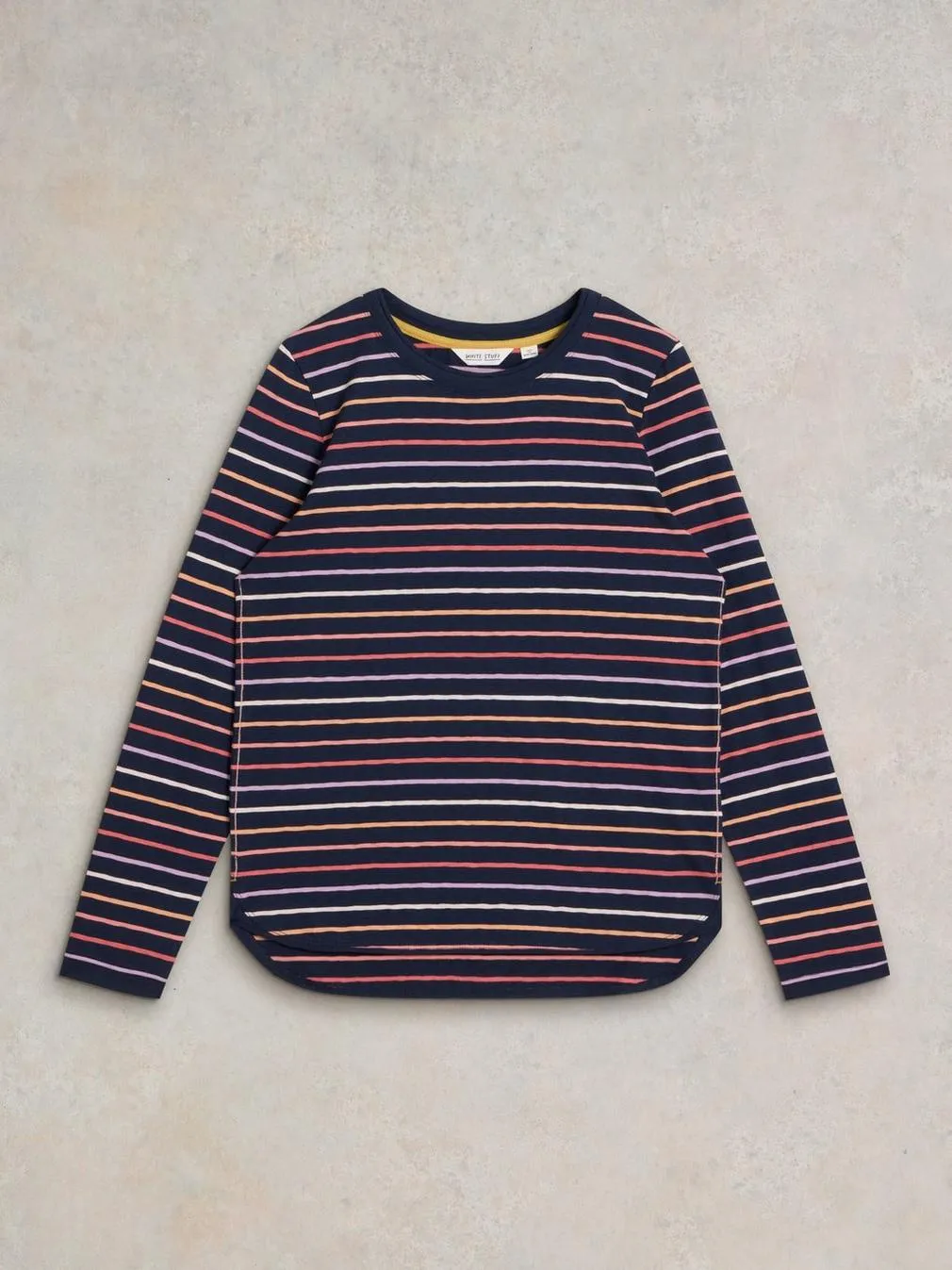 White Stuff Clara Striped Tee - Navy Multi sold by Boutique with Grace product image thumbnail 5