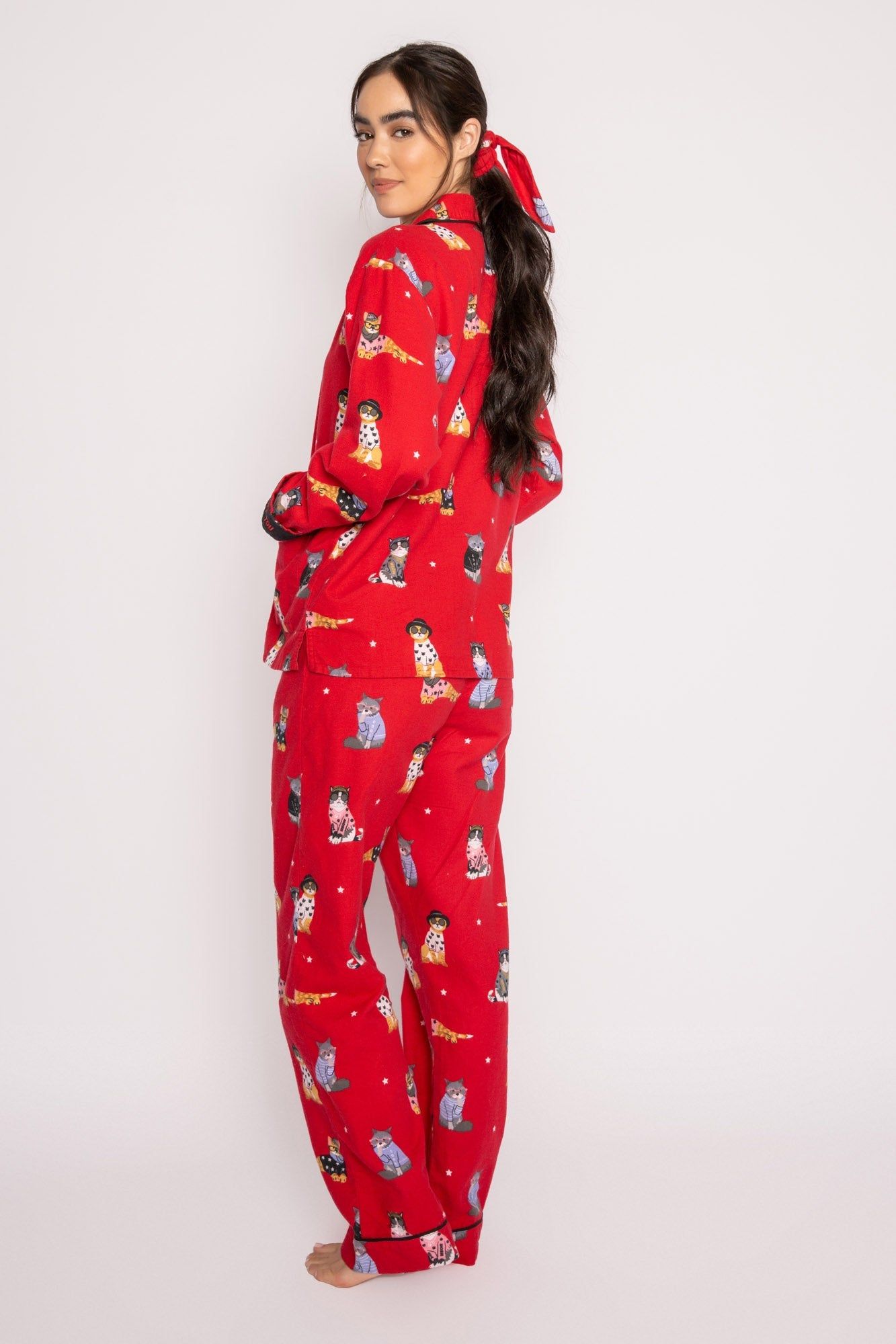 PJ Salvage Flannels - Red sold by Boutique with Grace product image thumbnail 3