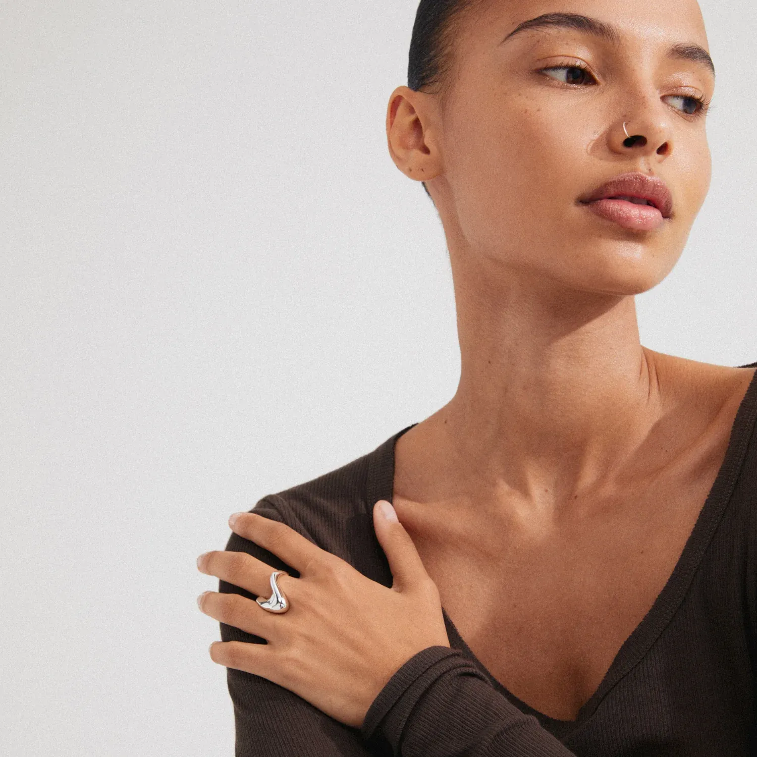 Pilgrim Cloud Ring - Silver sold by Boutique with Grace product image thumbnail 2