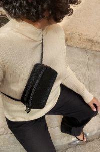 Ela Micro Belt Bag - Black sold by Boutique with Grace