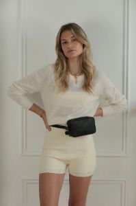 Ela Micro Belt Bag - Black sold by Boutique with Grace