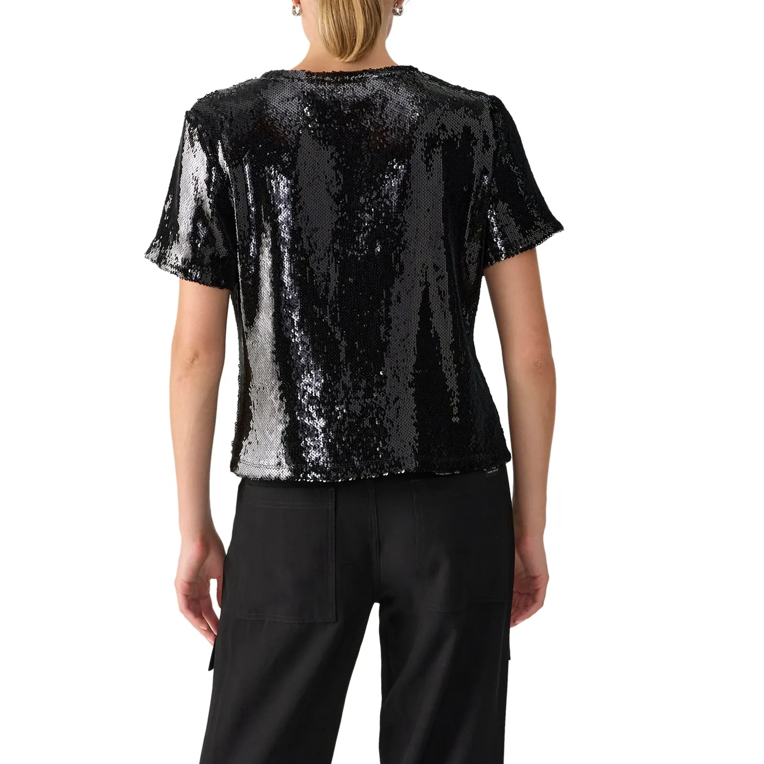 Sanctuary Perfect Sequin Tee - Black sold by Boutique with Grace product image thumbnail 4