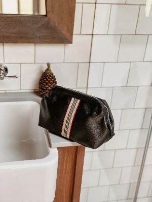 Louenhide Gilbert Wash Bag - Black sold by Boutique with Grace