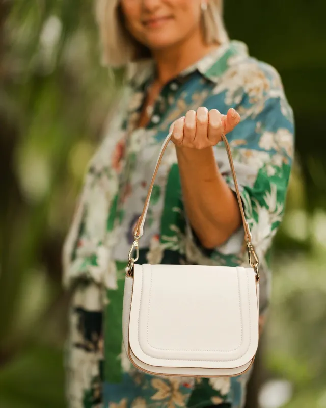 Louenhide Sydney Shoulder Bag - Linen sold by Boutique with Grace