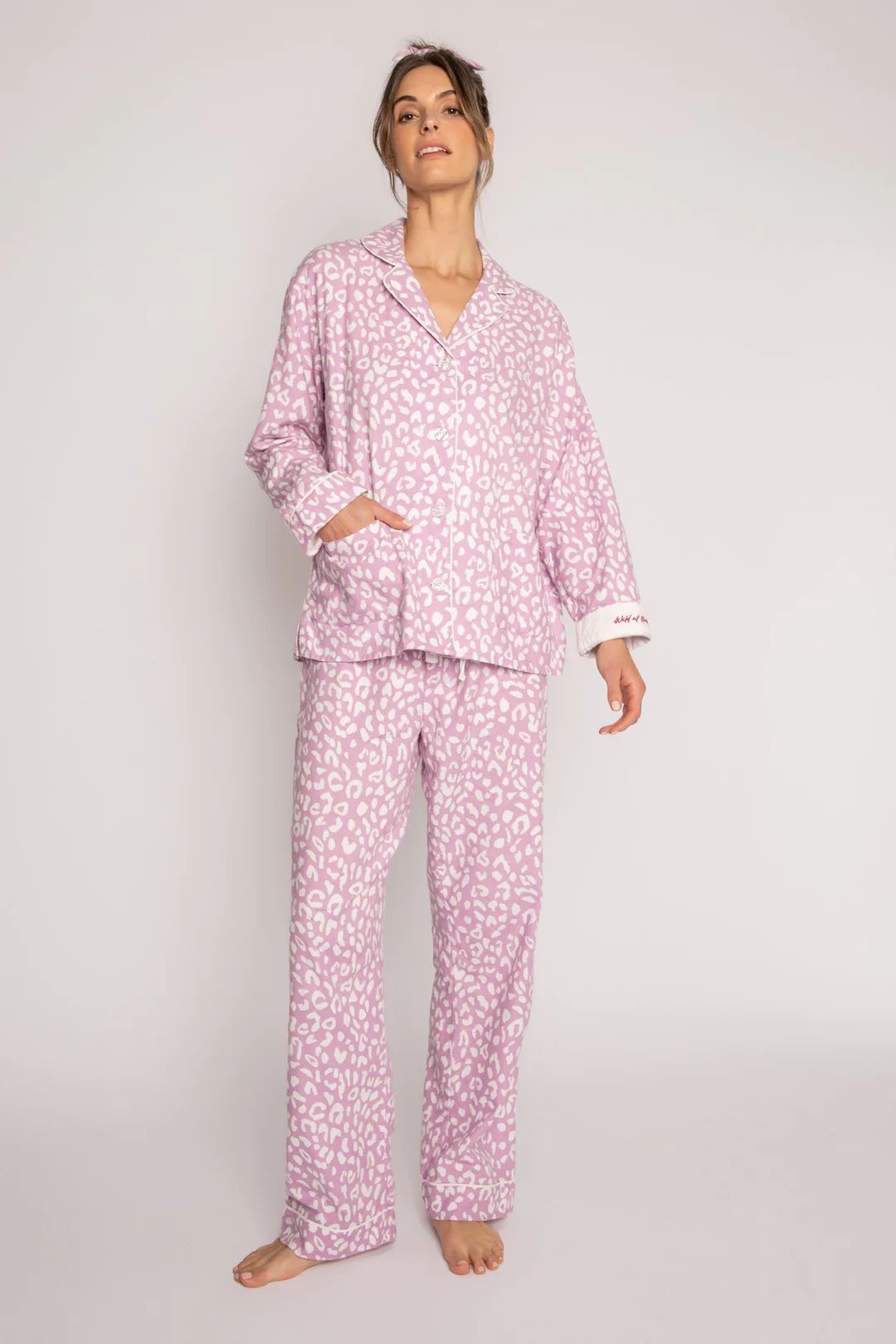 PJ Salvage Flannels - Lilac sold by Boutique with Grace