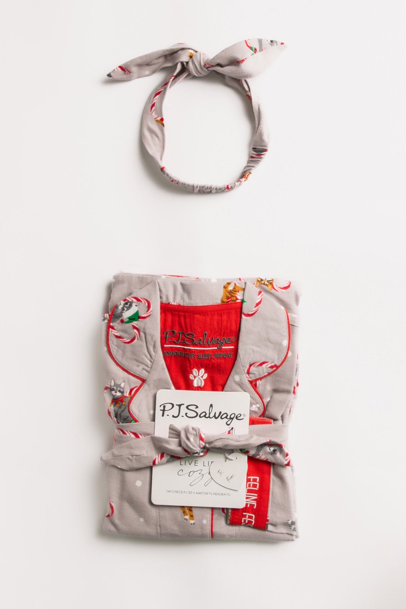 PJ Salvage Flannels - Grey Cats sold by Boutique with Grace product image thumbnail 5