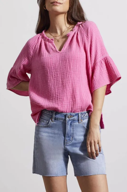 Tribal Kenzy Blouse - Pink sold by Boutique with Grace