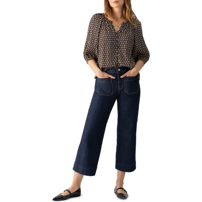 Sanctuary Blouson Top - Windchime sold by Boutique with Grace